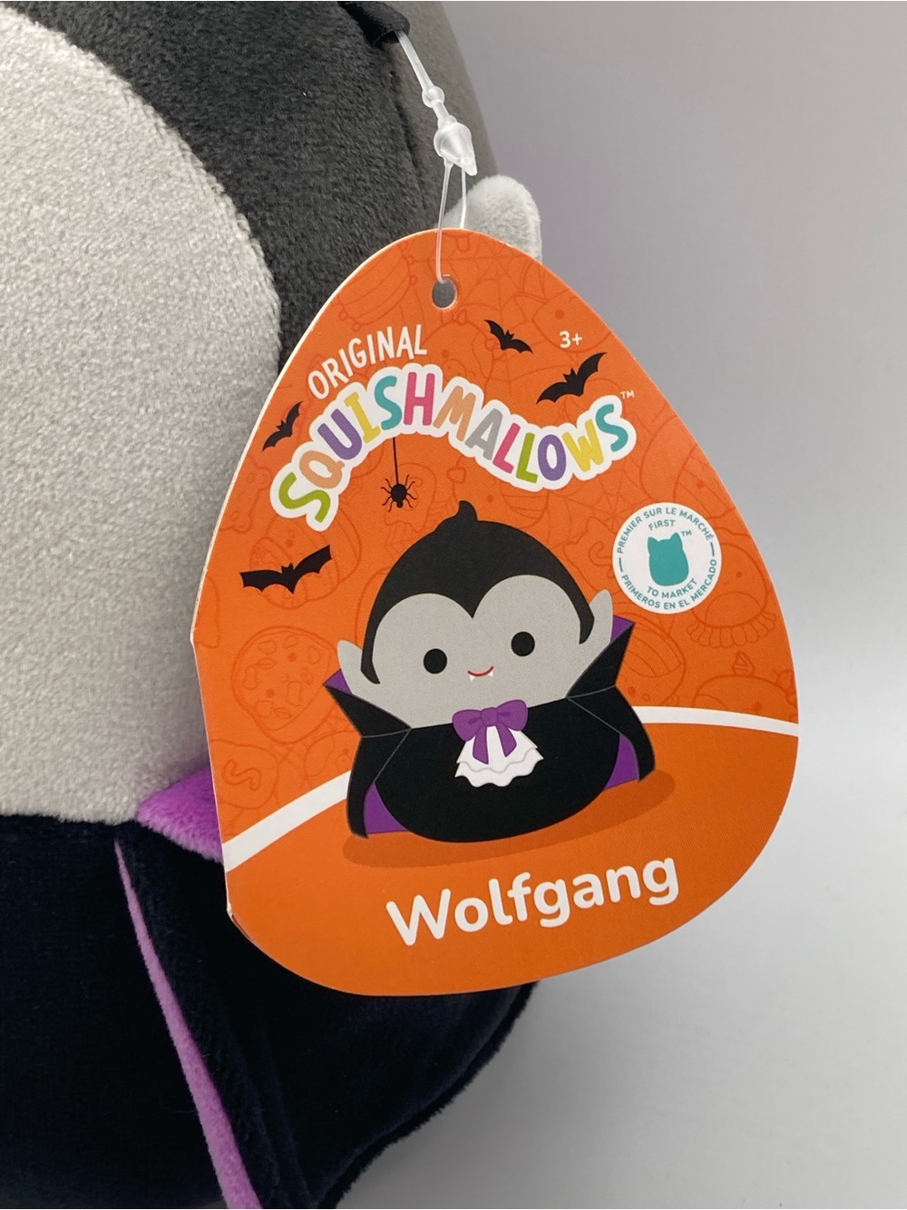 Halloween Squishmallows Paige the Pumpkin & Wolfgang the Vampire First to Market - Picture 3 of 11